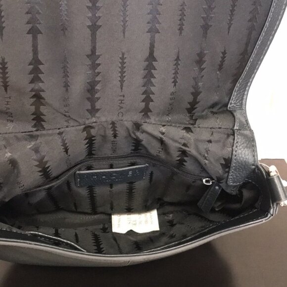 THACKER  Nola Snake Embossed Leather Bag - Picture 6 of 8